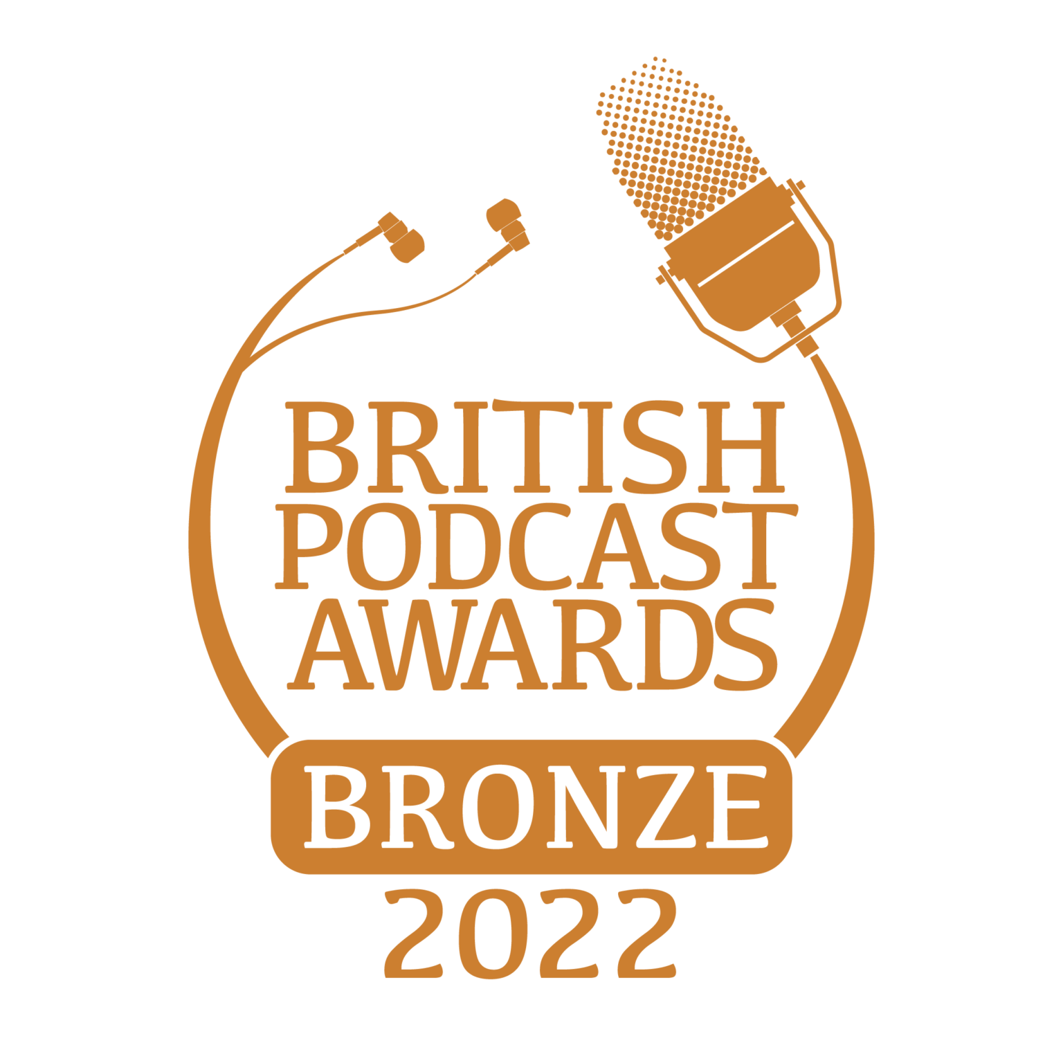 British Podcast Awards 2022 We're winners! made by mortals